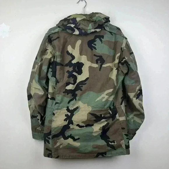 Vintage Camouflage USA Military Jacket - Utility & Style - Picture 2 of 8